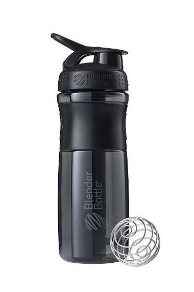Шейкер спортивний (пляшка) BlenderBottle SportMixer Flip 28oz/820ml Black | Зображення 1