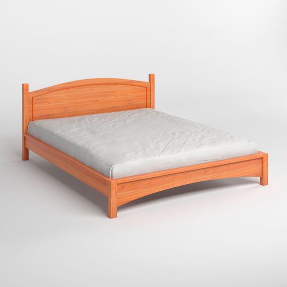 Двоспальне дерев'яне ліжко Mebigrand Мангеттен Н Яблуня 140х190 см (MBG-3408) | Зображення 1