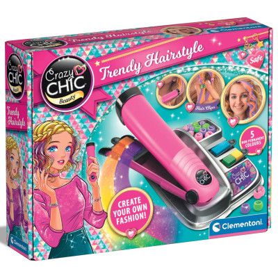 Набор для творчества Clementoni Trendy Hairstyle, серия Crazy Chic (18750) | Зображення 2