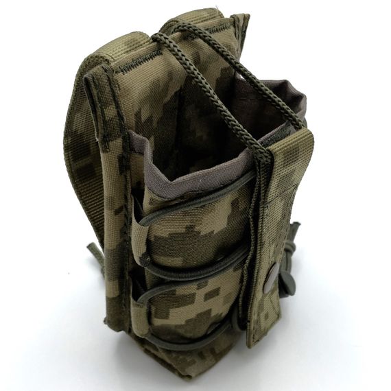 Подсумок под рацию открытый Пиксель ММ-14 Molle Cordura 500D нейлон | Зображення 6