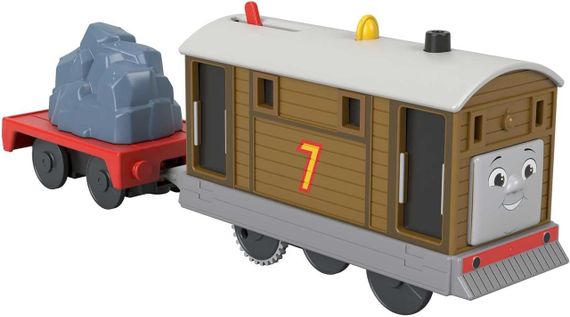 Паровозик Томас і друзі Моторизований поїзд Тобі Thomas & Friends Motorized Toy Train Toby | Зображення 1