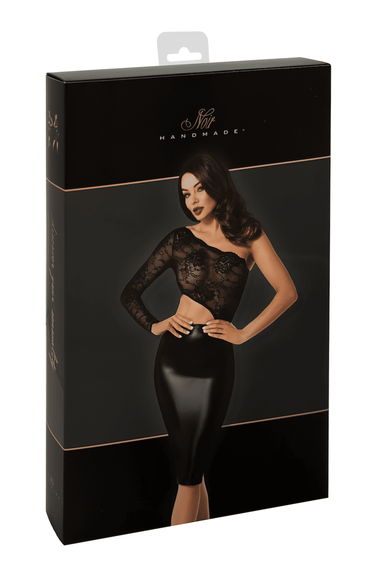 Платье Noir Handmade F339 Assymetrical dress Черный M | Зображення 4