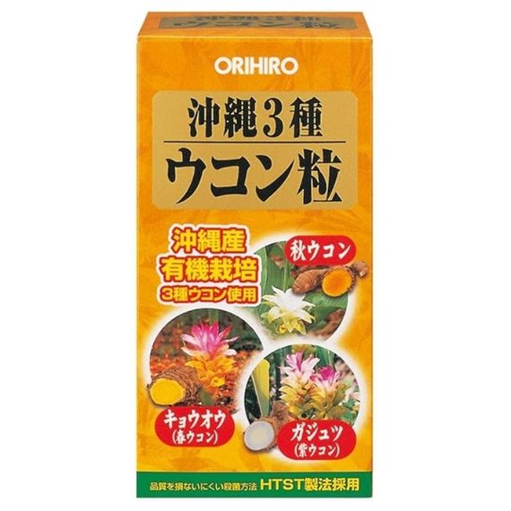 Куркума Orihiro Ukon (3 types of Turmeric) 420 Tabs | Зображення 1