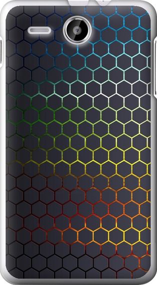 Чехол на Lenovo A529 Переливающиеся соты "498u-200-17620"