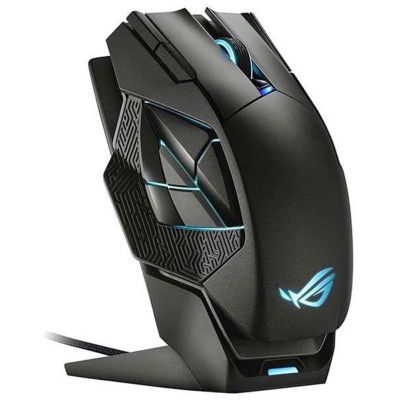 Мышка ASUS Rog Spatha X Wireless/USB Black (90MP0220-BMUA00) | Зображення 3