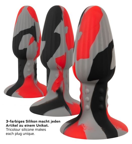 Анальна пробка - Anos Tricolour Butt Plug sexstyle | Зображення 7