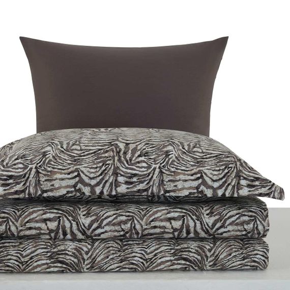 Постільна білизна євро Arya Exotic Alamode Сатин AR-TR1005577 200х220 см | Зображення 1