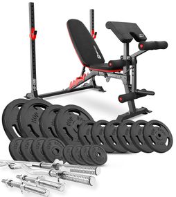 Набір STRONG 138кг з лавкою HS-1095