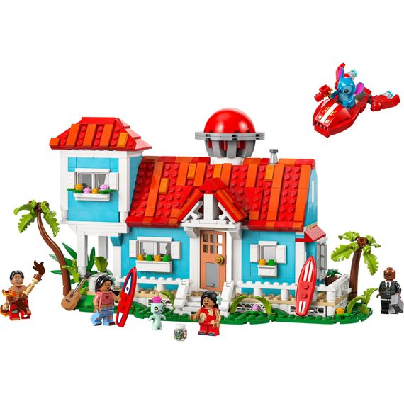 Конструктор LEGO Disney Classic Пляжний будинок Ліло і Стіч (43268) | Зображення 1