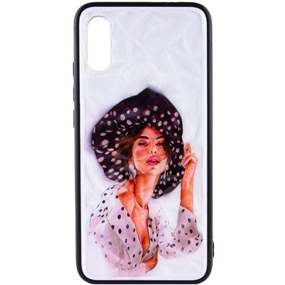 TPU+PC чохол Prisma Ladies для Xiaomi Redmi 7A TPU+PC, Girl in a hat | Зображення 1
