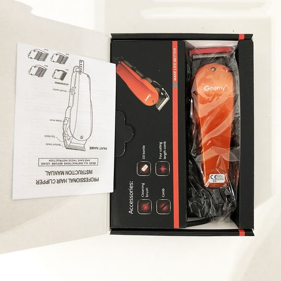 Машинка для стрижки GEMEI GM-1005, машинка для стрижки для дому, машинка для стрижки чоловіча | Зображення 4