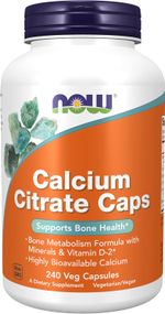Кальцый NOW CAL CITRATE PLUS  240 VCAPS
