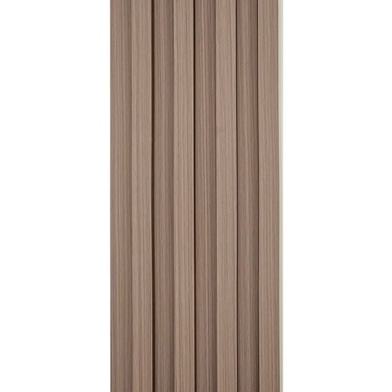 Рейка декоративна WPC стінова 3000х160х23мм Світлий горіх SW-00001853 | Зображення 4