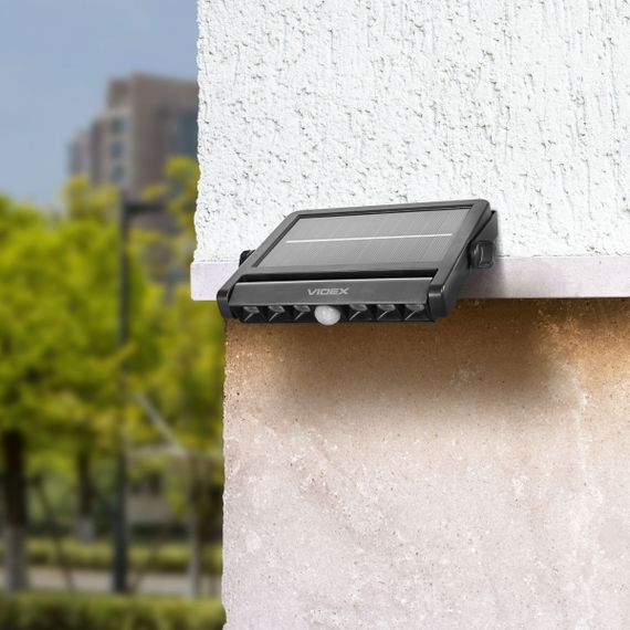 LED світильник автономний настінний IP54 VIDEX 600Lm 5000K Сенсорний | Зображення 9