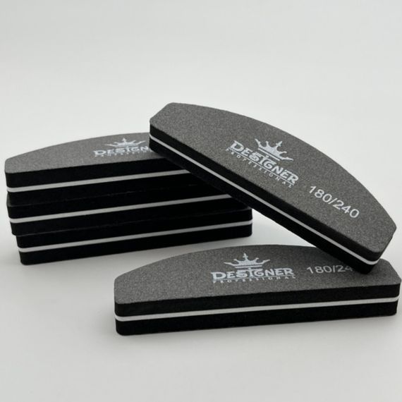Мини-баф Designer 180/240 грит (черный)