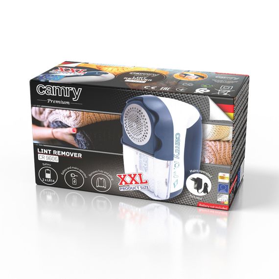 Машинка для удаления катышков Camry CR 9606 XXL 65 мм от сети и батареек | Зображення 9