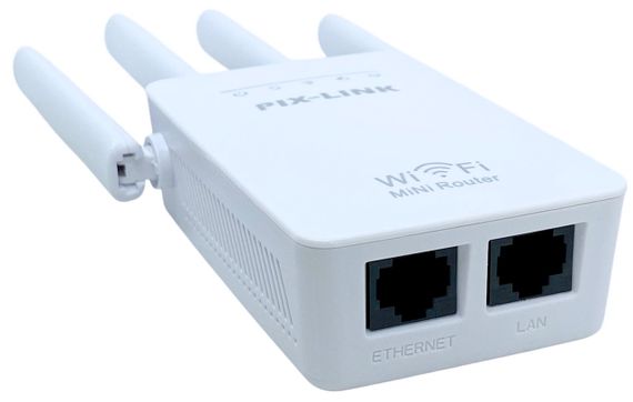 Репітер WiFi підсилювач розширювач сигналу вай фай ретранслятор точка доступу до інтернету Pix-Link LW-WR09 | Зображення 4