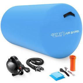 Повітряна бочка для гімнастики 4FIZJO Air Barrel 100 x 60 см Blue (P-5905973403108)