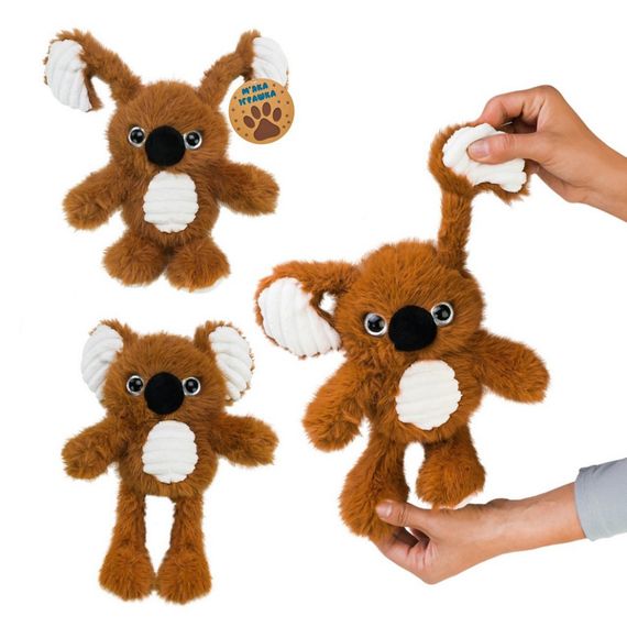 Детская мягкая игрушка-тянушка "Коала" MJ2408 размер 30см | Зображення 1