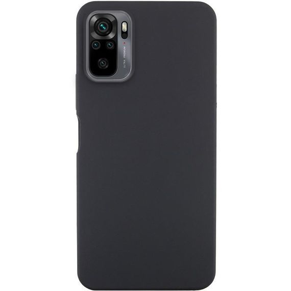 Чохол Silicone Cover Ummi Lakshmi (AA) для Xiaomi Redmi Note 10 / Note 10s / Poco M5s Чорний / Black