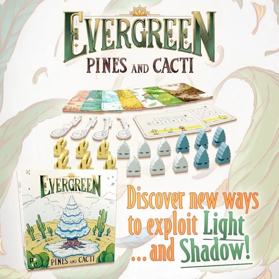 Настільна гра Evergreen: Pines and Cacti (Сосни та Кактуси) укр. правила | Зображення 1