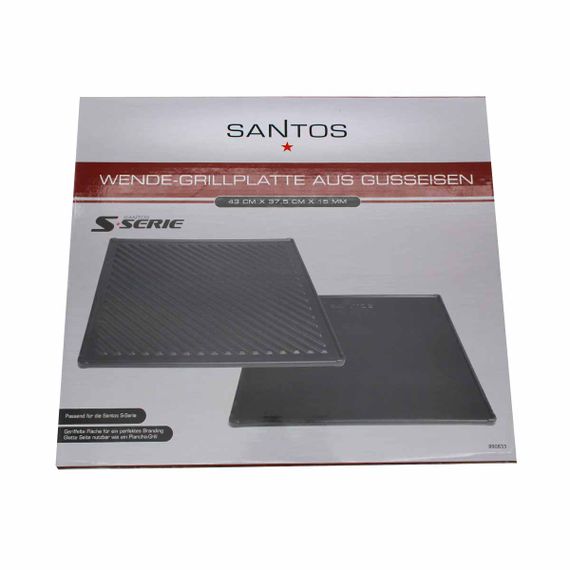 Плита-планча чавунна SANTOS для грилів S-серії, 43 x 37,5 см 230636 Код: 011550 | Зображення 9