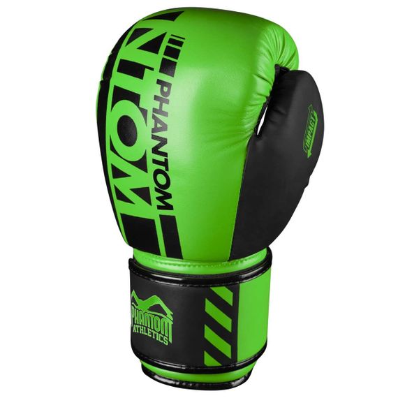 Боксерські рукавиці Phantom APEX Neon Green 10 унцій (капа в подарунок) | Зображення 2
