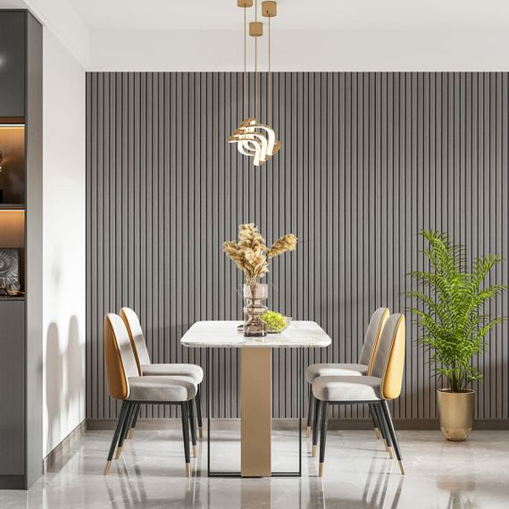 Декоративна рейка WPC стінова сіра 3000*150*9мм (D) SW-00001870 | Зображення 6