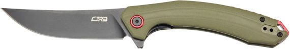 Ніж CJRB Gobi Black Blade Green