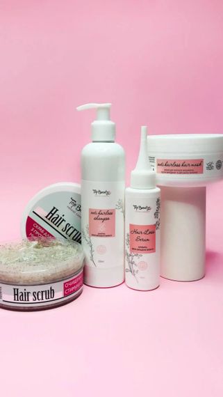 Набір проти випадіння та для росту волосся з 4 продуктів v.1