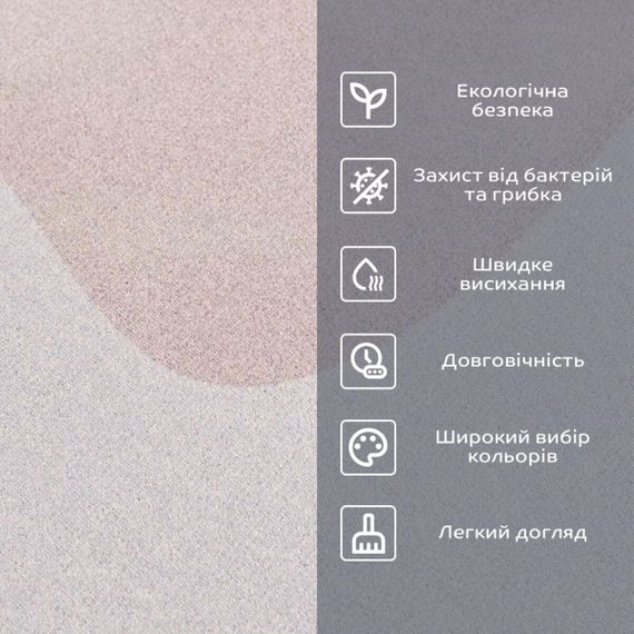 Вологопоглинаючий килимок 500х800х3мм SW-00001886 | Зображення 3