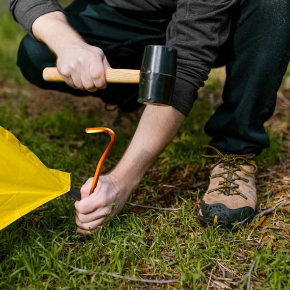 Набір кілочків для намету Mountain Goat алюмінієві 18 см, Hex 10 шт (P-5905973406871) | Зображення 5