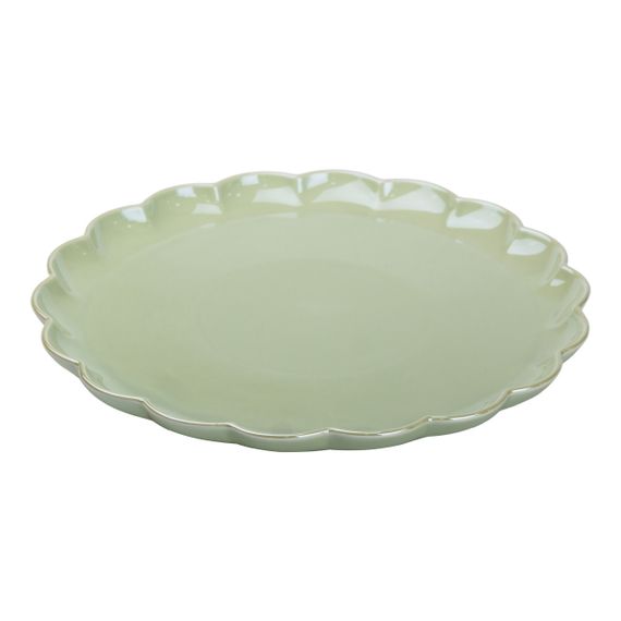 Чайний набір на 6 персон із заварювальним чайником та порцелянаовою підставкою Зелений HP-15-8 | Зображення 3