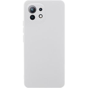 Чохол Silicone Cover Ummi Lakshmi Full Camera (AA) для Xiaomi Mi 11 Lite Білий / White