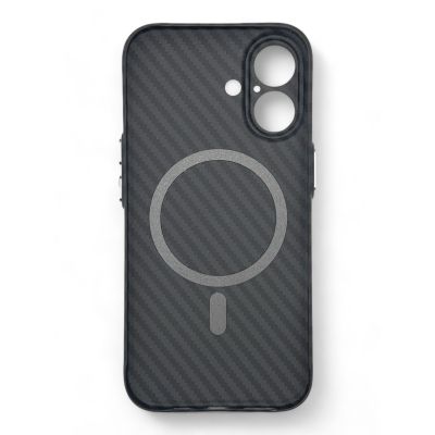 Чехол для мобильного телефона BeCover Carbonite Case (MagSafe) для Apple iPhone 16 Black (712067) | Зображення 1