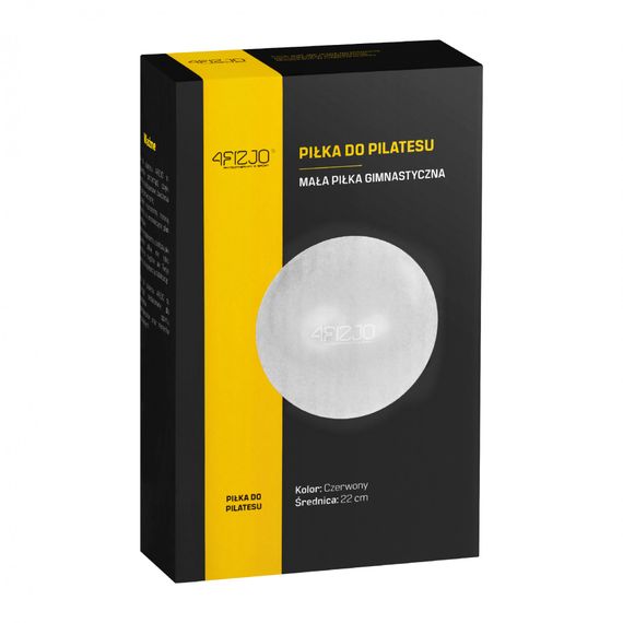М'яч для пілатесу, йоги, реабілітації 4FIZJO 22 см Grey (P-5907739314499) | Зображення 3