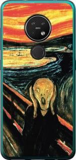 Чохол на Nokia 7.2 Крик Мунка із силікону FCh_036316