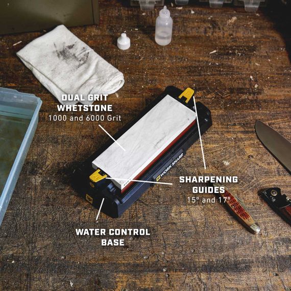 Work Sharp Точилка механічна Benchtop Whetstone Sharpener WSBCHWHT-I | Зображення 5