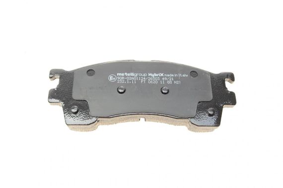 Колодки тормозные передние Mazda 626 IV V 91-02 MX-6 92-97 Ford USA Probe 93-98 22-0223-1 | Зображення 3