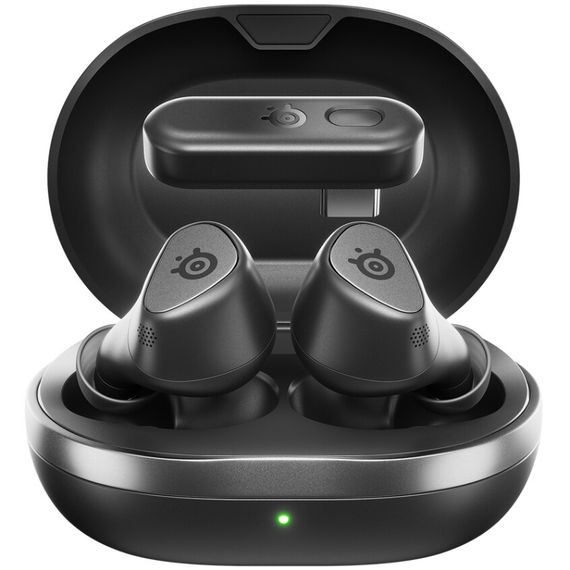 Мобільна ігрова гарнітура SteelSeries Arctis GameBuds TWS, Bluetooth, Black | Зображення 2