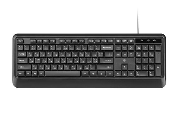 Клавіатура 2Е KS130 USB Black (2E-KS130UB)