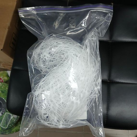 Сітка пластикова 15*18 1,7×10 метрів  посилена (біла) огіркова сітка | Зображення 5