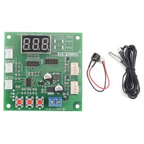 Модуль контроля температуры на 2 вентилятора 4pin