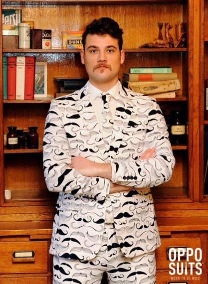 Костюм мужской, для ведущего, стендапера, выступления,  "Усы", размер ХL | Зображення 8