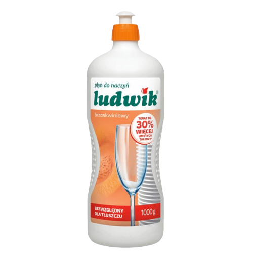Засіб для миття посуду 900гр Персик Ludwik