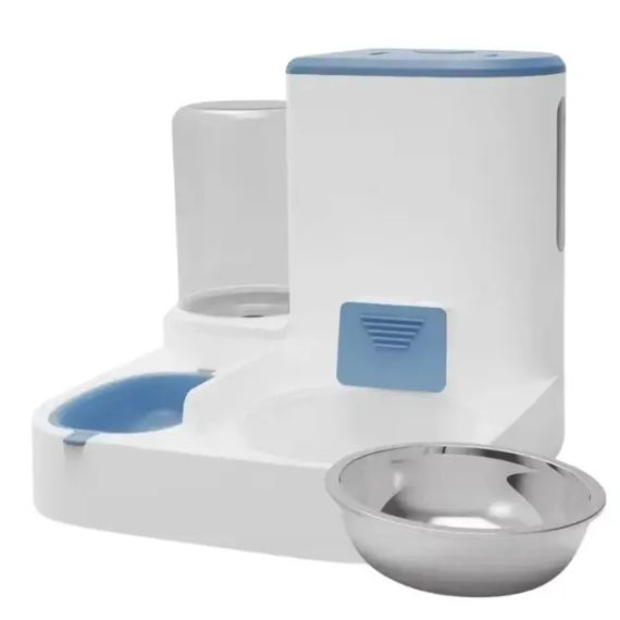 Автоматична миска-дозатор напувалка 2в1 для корму та води для котів та собак | Зображення 2