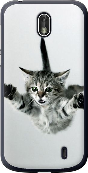Чехол на Nokia 1 Летящий котёнок "2322u-1373-17620"