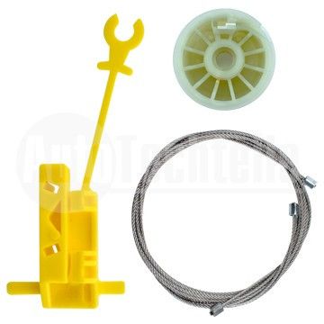 Ремкомплект стеклоподъемника переднего левого Opel Vivaro/ Renault Trafic 01-14, AutoTechteile, 505 0332, 50891103