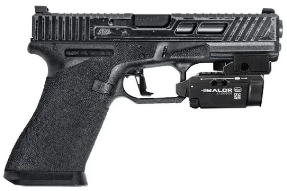 Ліхтар з ЛЦУ Olight Baldr Mini Black Лазерний вказівник Військовий лазерний вказівник ЛЦУ для АК | Зображення 3