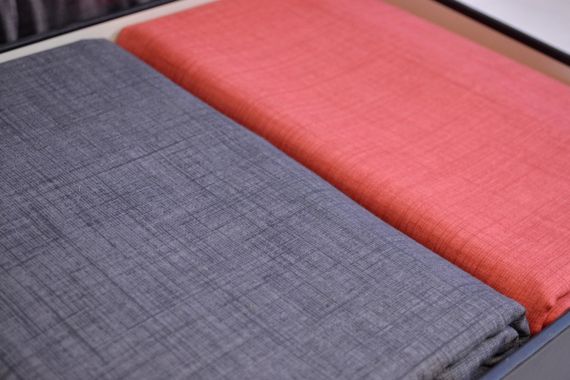 Комплект постельного белья Bella Home Ranforse 200×220 см Purple-Kirmizi | Зображення 1